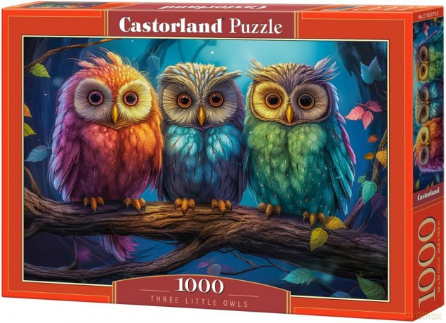 CASTORLAND 1000 el. Three Little Owls [PUZZLE]