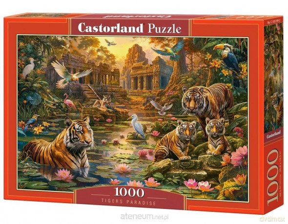 CASTORLAND 1000 el. Tigers Paradise [PUZZLE]