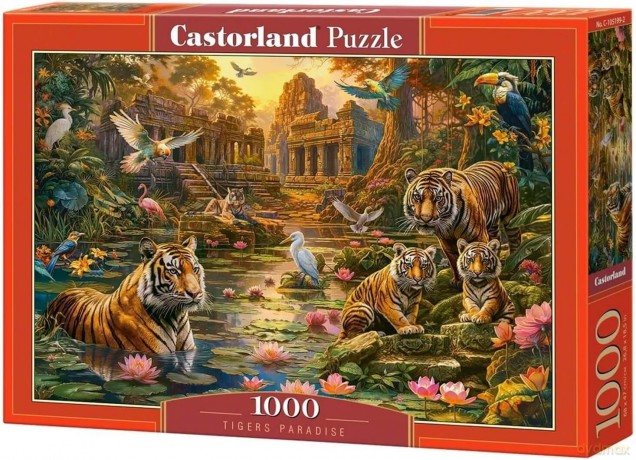 CASTORLAND 1000 el. Tigers Paradise [PUZZLE]