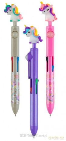 Długopis automatyczny Unicorn 4w1 (24szt)