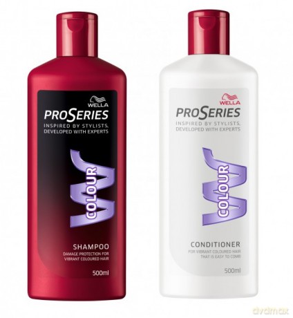 Wella Pro Series Colour Szampon + Odżywka Color 2x500ml [KOSMETYKI]