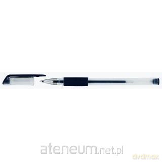 Długopis żelowy 0,5mm czarny (50szt)
