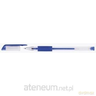 Długopis żelowy 0,5mm niebieski (50szt)