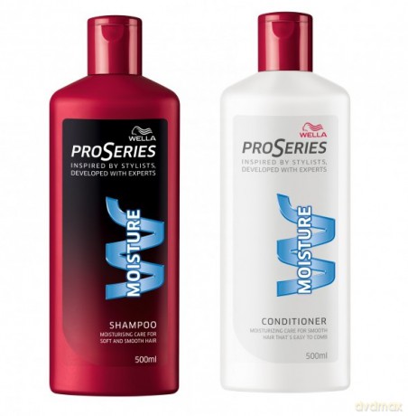 Wella Pro Series Moisture Szampon I Odżywka 2x500ml [KOSMETYKI]