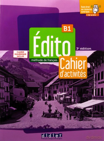 Edito B1 3ed ćwiczenia + online [KSIĄŻKA]