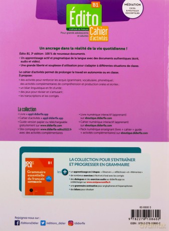 Edito B1 3ed ćwiczenia + online [KSIĄŻKA]