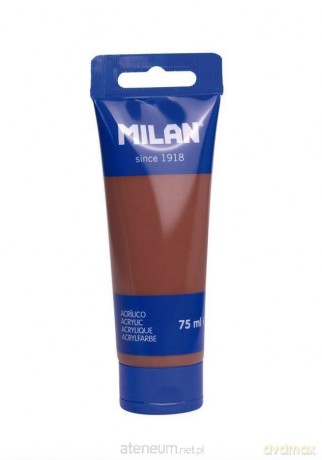 Farba akrylowa w tubce 75ml ziemisty brąz