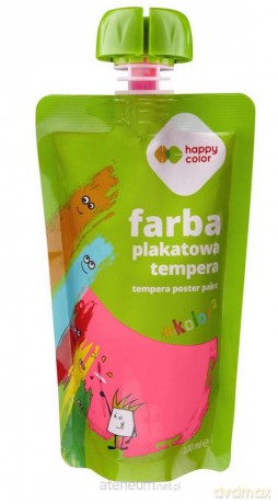Farba tempera 100ml różowa