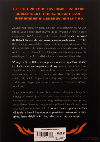 Grant Hill. Gra. Autobiografia - Grant Hill [KSIĄŻKA]