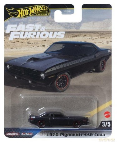 Hot Wheels Premium Szybcy i wściekli HYP68