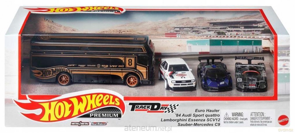 Hot Wheels Premium Zestaw Real Riders HKC15