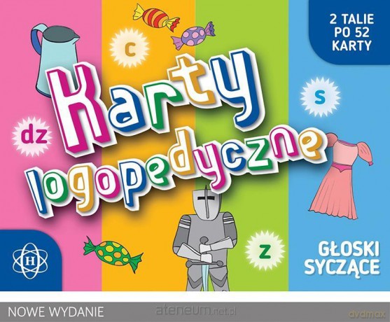 Karty logopedyczne. Głoski syczące. Komplet [KSIĄŻKA]