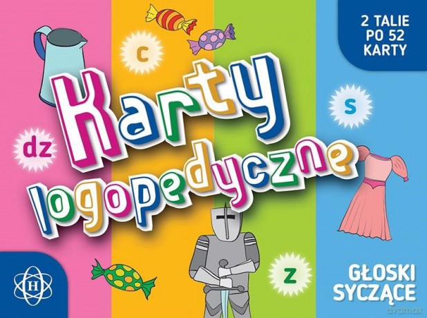 Karty logopedyczne. Głoski syczące. Komplet [KSIĄŻKA]