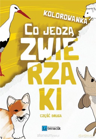 Kolorowanka: Co jedzą zwierzaki cz.2 - Dawid Wysocki [KSIĄŻKA]