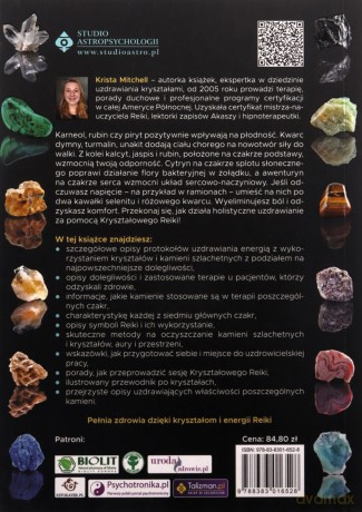 Kryształowe Reiki. Podręcznik pracy z energią czakr - Krista Mitchell [KSIĄŻKA]