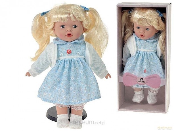Lalka dziewczynka 40cm język polski