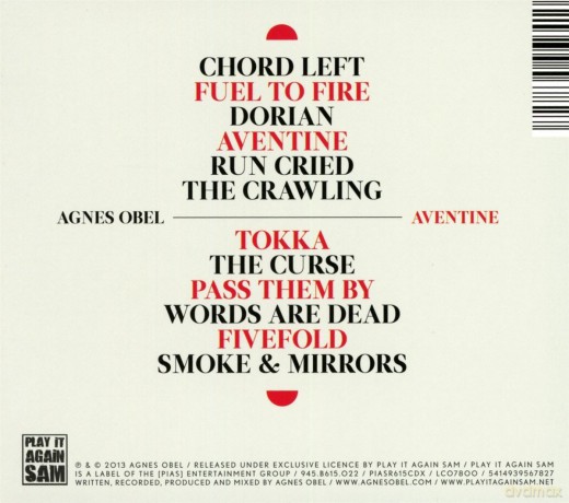 Agnes Obel: Aventine  [CD]