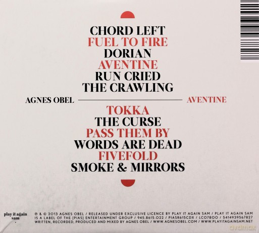 Agnes Obel: Aventine  [CD]