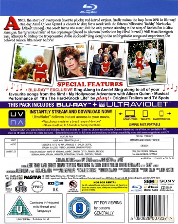 Annie - 30th Anniversary Sing-Along Edition [Blu-Ray]