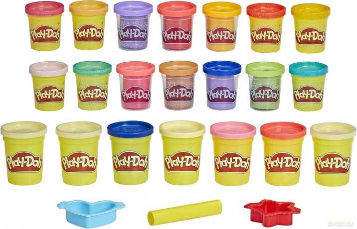 Play Doh Zestaw 21 słoiczków z akcesoriami