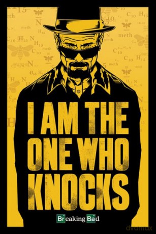 Breaking Bad (I Am The One Who Knocks) [PLAKAT]