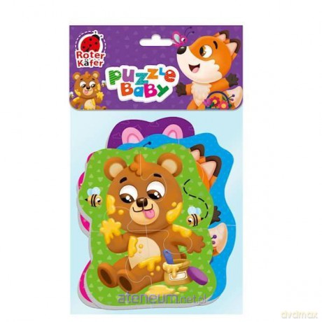 ROTER KAFER Piankowe puzzle Zwierzęta leśne [PUZZLE]
