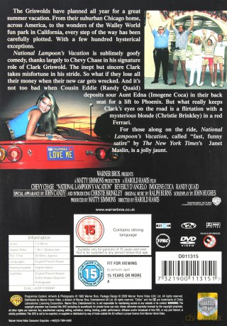 National Lampoon's: Vacation (W krzywym zwierciadle: Wakacje) [DVD]