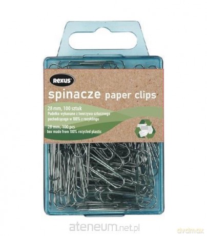 Spinacze biurowe 100szt