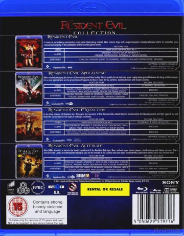 Resident Evil Collection [Blu-Ray]