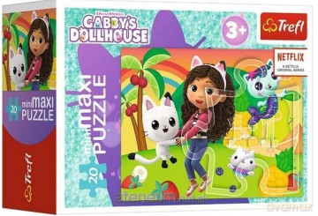 TREFL 20 el. miniMaxi Kolorowy dzień Gabby 3 [PUZZLE]
