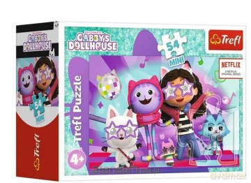 TREFL 54 el. mini Z Gabby zawsze jest wesoło 1 [PUZZLE]