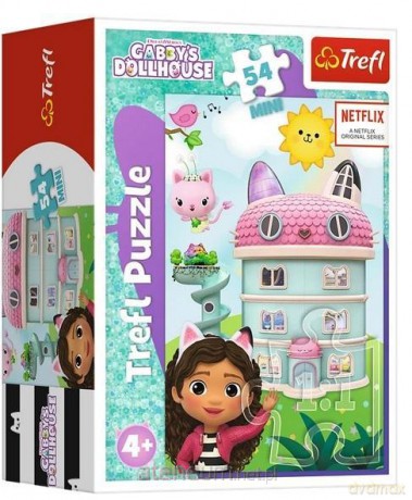 TREFL 54 el. mini Z Gabby zawsze jest wesoło 4 [PUZZLE]