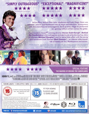 Behind the Candelabra (Wielki Liberace) [Blu-Ray]