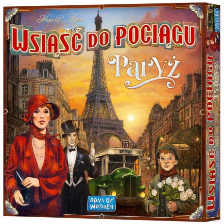 Wsiąść do Pociągu: Paryż [GRA PLANSZOWA]