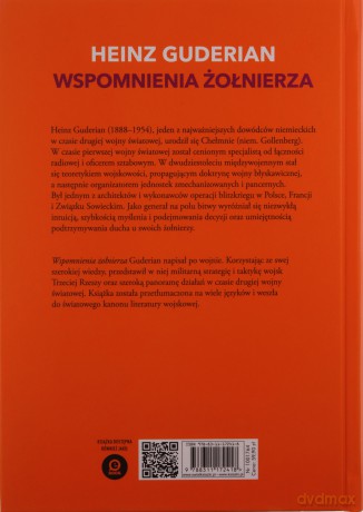 Wspomnienia żołnierza - Heinz Guderian [KSIĄŻKA]