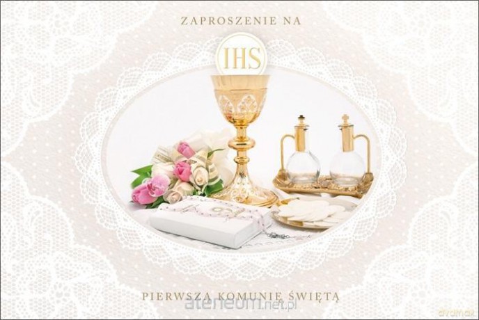 Zaproszenie Komunia (10szt)