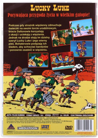 Lucky Luke. Dzielny szeryf (Remastered) [DVD]
