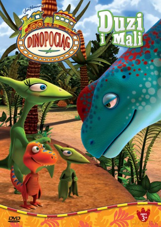 Dinopociąg. Duzi i Mali [DVD]