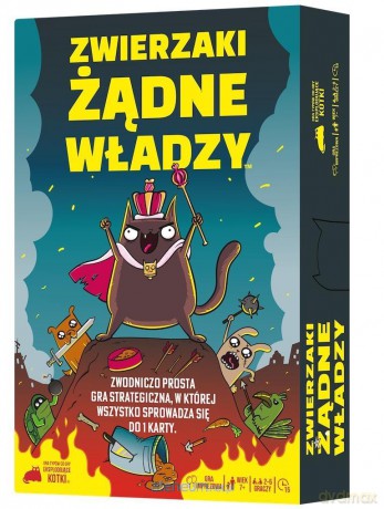 Zwierzaki żądne władzy [GRA PLANSZOWA]