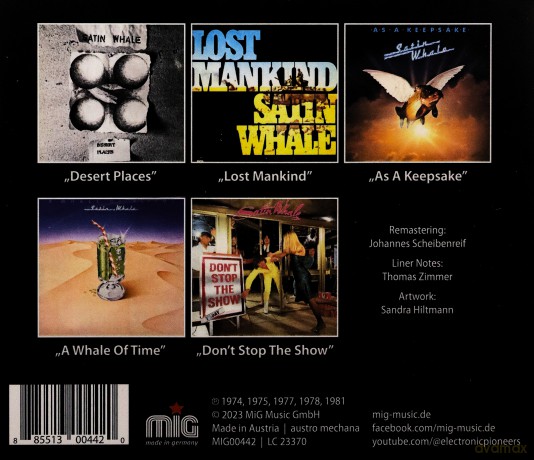 Satin Whale: History Box 1 - The Studio Albums [5CD]