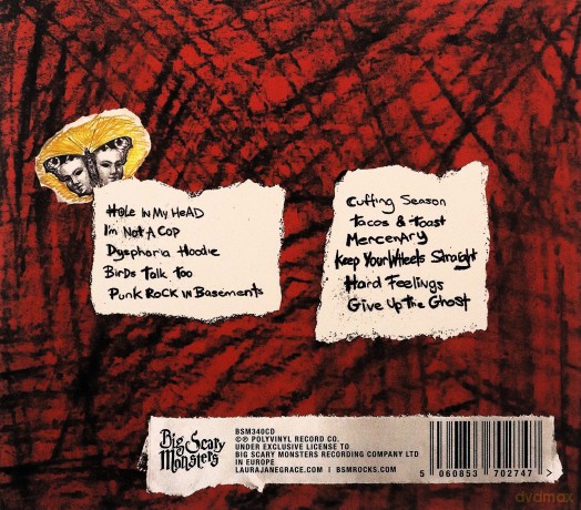 Laura Jane Grace: Hole In My Head (digipack) [CD]