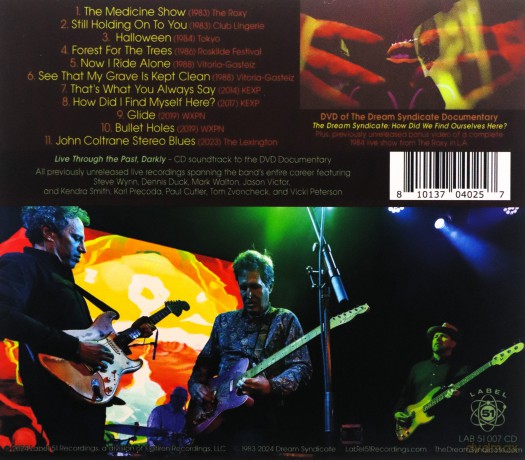 The Dream Syndicate: Live Through The Past Darkly [CD]+[DVD]