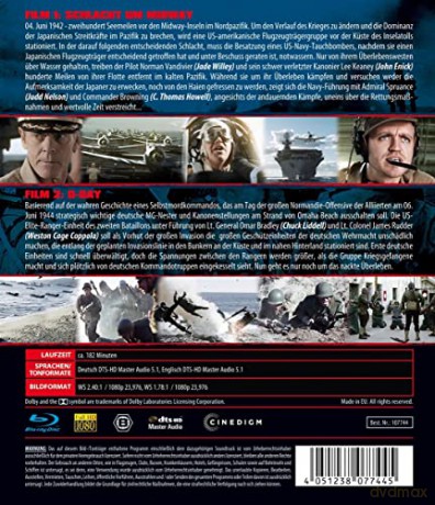 Dauntless: The Battle of Midway / D-Day [2xBlu-Ray]