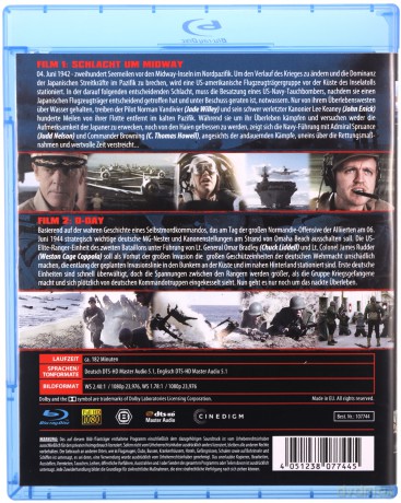 Dauntless: The Battle of Midway / D-Day [2xBlu-Ray]