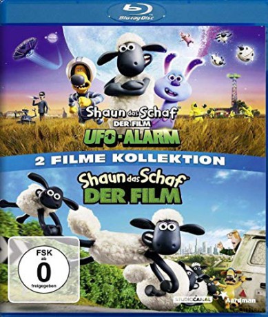 Shaun the Sheep Movie 1-2 [2xBlu-Ray]