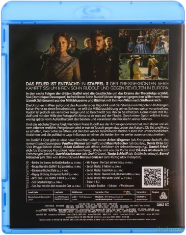 Sisi Season 3 [Blu-Ray]