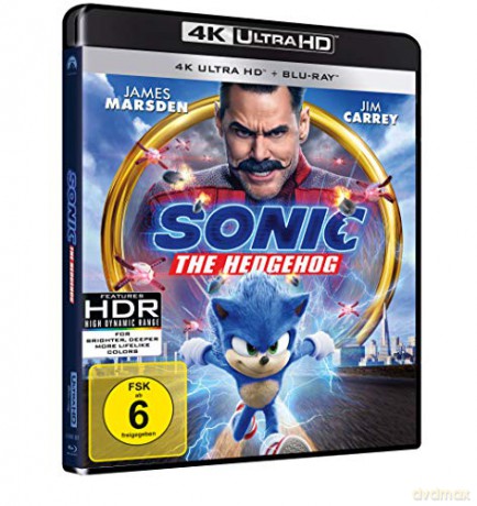 Sonic the Hedgehog (Sonic. Szybki jak błyskawica) [Blu-Ray 4K]+[Blu-Ray]