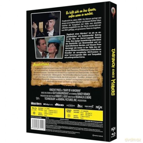 Diary of a Madman (mediabook) [Blu-Ray]+[DVD]