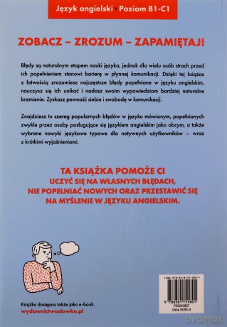 Angielski: ucz się na błędach. Fix Your Mistakes in Spoken English - Katarzyna Wiśniewska [KSIĄŻKA]