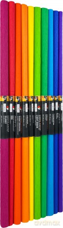 Bibuła marszczona 50x200 mix spectrum 10 rolek